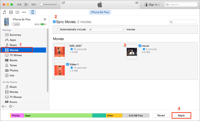 mac syncing process