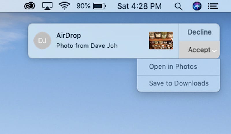 How to Airdrop from iPhone to Mac