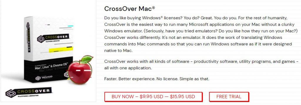 cross over mac