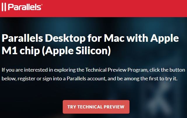 parallel desktop